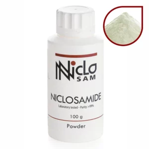 High quality Niclosamide Powder 100g, Laboratory Tested Purity >99%, to buy online